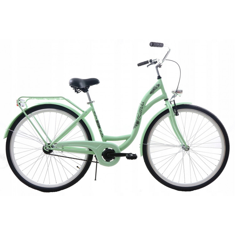 Dámsky retro bicykel 28" Lavida 1-prevodový [J] Mätový